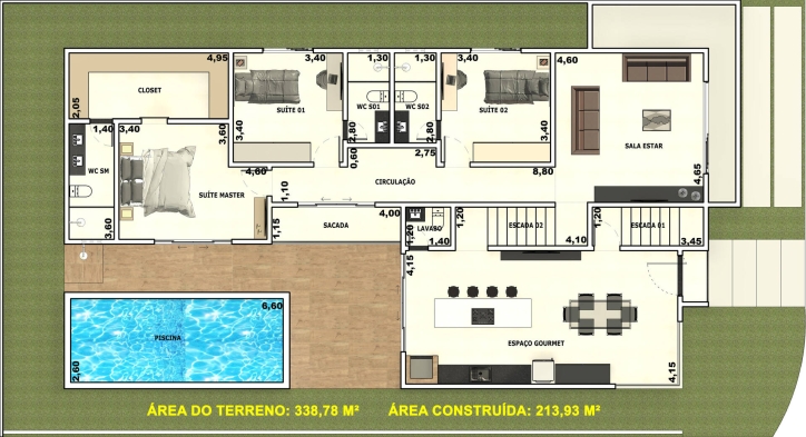 Casa à venda com 3 quartos, 213m² - Foto 18